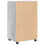 VidaXL (grey sonoma) vidaXL RollingÂ Cabinet Office Storage Cabinet Engineered Wood 6