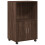 VidaXL (brown oak) vidaXL RollingÂ Cabinet Office Storage Cabinet Engineered Wood 2