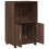 VidaXL (brown oak) vidaXL RollingÂ Cabinet Office Storage Cabinet Engineered Wood 7