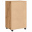 VidaXL (oak) vidaXL RollingÂ Cabinet Office Storage Cabinet Engineered Wood 6