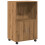 VidaXL (oak) vidaXL RollingÂ Cabinet Office Storage Cabinet Engineered Wood 1