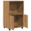 VidaXL (oak) vidaXL RollingÂ Cabinet Office Storage Cabinet Engineered Wood 7