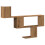 VidaXL (oak) vidaXL Wall Shelf Floating Shelf Storage Shelf Engineered Wood 6