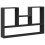 VidaXL (black) vidaXL Wall Shelf Floating Shelf Display Storage Shelf Engineered Wood 1