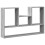 VidaXL (grey sonoma) vidaXL Wall Shelf Floating Shelf Display Storage Shelf Engineered Wood 2
