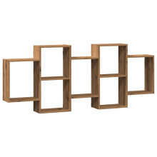 (oak, 159 x 18 x 65 cm) vidaXL Wall Shelf Floating Shelf Wall Storage Shelf Engineered Wood