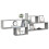 VidaXL (concrete grey) vidaXL Wall Shelf Floating Shelf Storage Shelf Engineered Wood 3