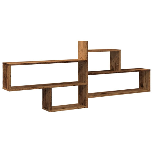 VidaXL (old wood) vidaXL Wall Shelf Floating Shelf Storage Shelf Engineered Wood 1