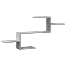(concrete grey) vidaXL Wall Shelf Floating Shelf Storage Shelf Engineered Wood