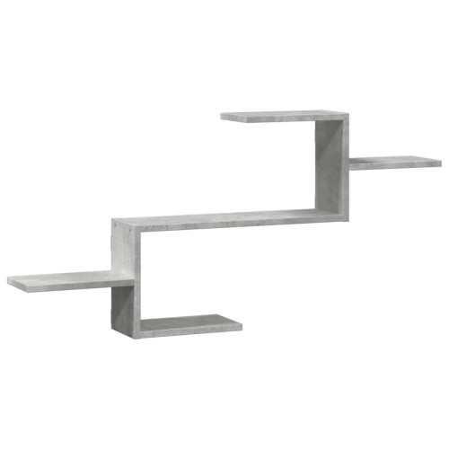 VidaXL (concrete grey) vidaXL Wall Shelf Floating Shelf Storage Shelf Engineered Wood