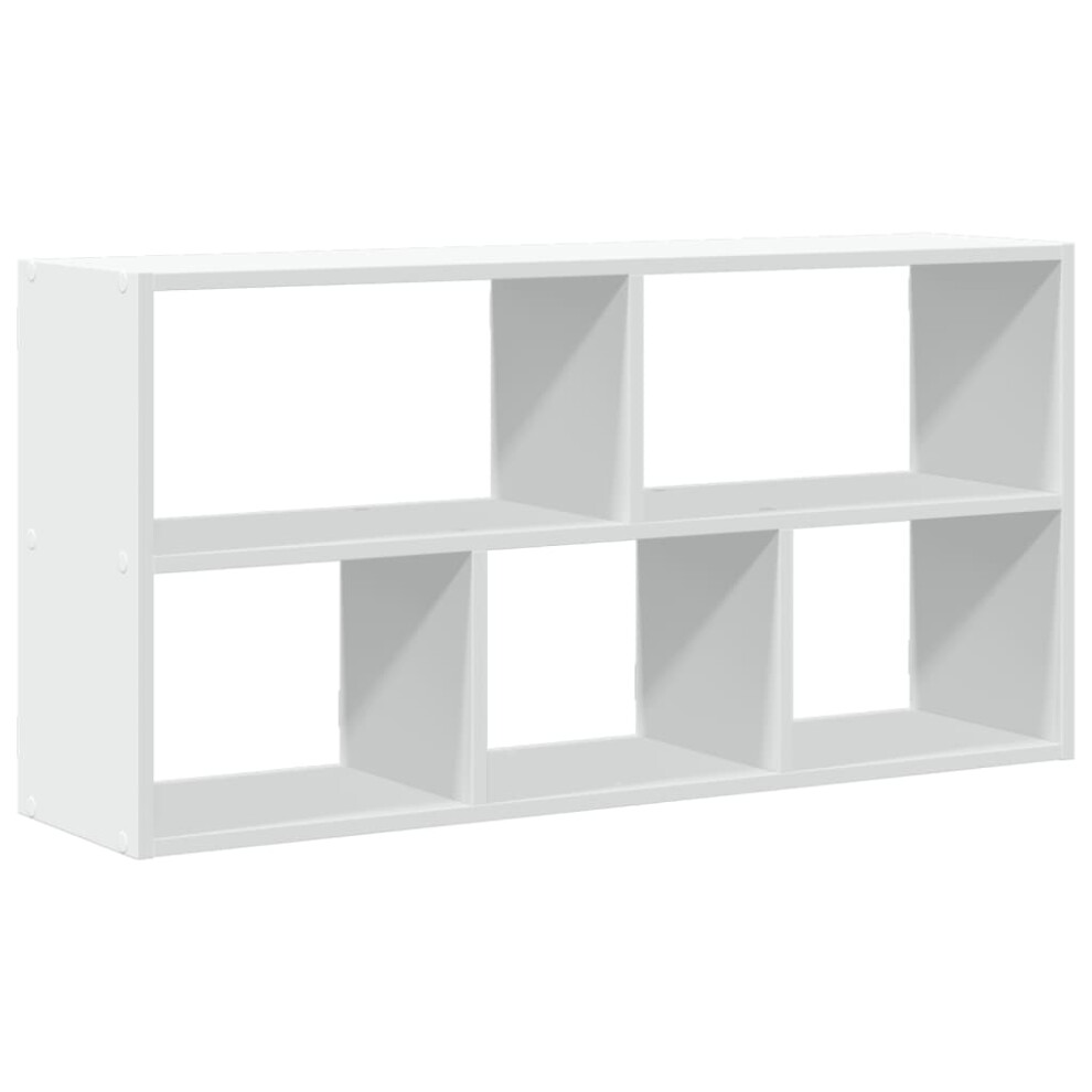 Vidaxl (White) Wall Shelf Floating Shelf Storage Shelf Engineered Wood White