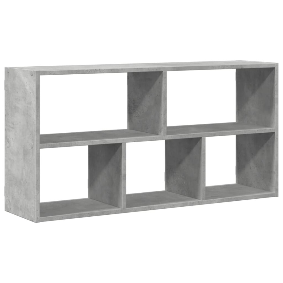 (concrete grey) vidaXL Wall Shelf Floating Shelf Storage Shelf Engineered Wood