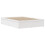 VidaXL (white, 120 x 190 cm) vidaXL Bed Frame with Headboard Bedstead Bed Base Solid Wood Pine 5