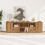 VidaXL (oak) vidaXL Corner Cabinet Corner Shelf Unit Bookcase Engineered Wood 3