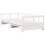 VidaXL (white, 90 x 200 cm) vidaXL Daybed without Mattress Sofa Bed Sleeper Bed Couch Solid Wood Pine 3
