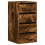 VidaXL vidaXL Kommode Räuchereiche 40x41x76 cm Holzwerkstoff 1