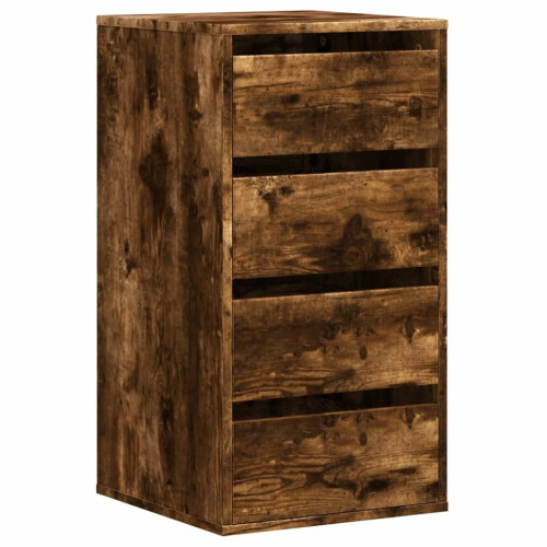 VidaXL vidaXL Kommode Räuchereiche 40x41x76 cm Holzwerkstoff 1