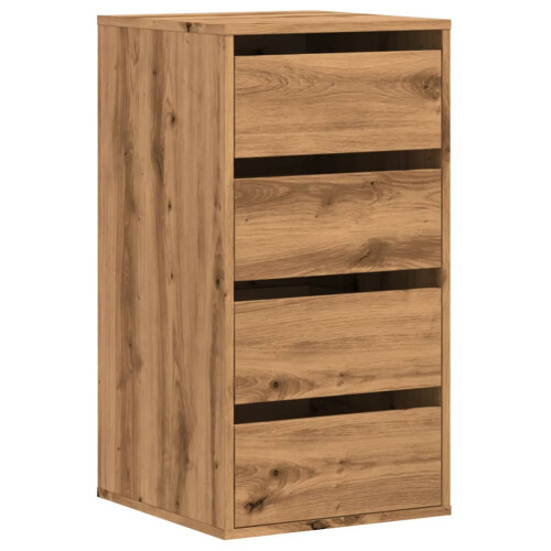 VidaXL vidaXL Kommode Artisan-Eiche 40x41x76 cm Holzwerkstoff