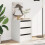VidaXL vidaXL Kommode Weiß 40x41x58 cm Holzwerkstoff 3