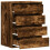 VidaXL vidaXL Kommode Räuchereiche 60x41x76 cm Holzwerkstoff 5