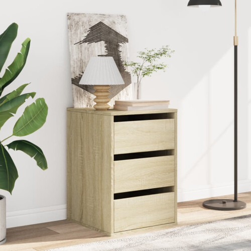 VidaXL vidaXL Kommode Sonoma-Eiche 40x41x58 cm Holzwerkstoff 2
