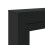 VidaXL (black) vidaXL Fireplace Surround Fire Surround Only Fireplace Frame Engineered Wood 7