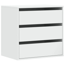 vidaXL Kommode Weiß 60x41x58 cm Holzwerkstoff