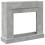 VidaXL (concrete grey) vidaXL Fireplace Surround Fire Surround Only Fireplace Frame Engineered Wood 2