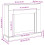 VidaXL (concrete grey) vidaXL Fireplace Surround Fire Surround Only Fireplace Frame Engineered Wood 9