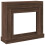 VidaXL (brown oak) vidaXL Fireplace Surround Fire Surround Only Fireplace Frame Engineered Wood 2
