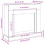 VidaXL (brown oak) vidaXL Fireplace Surround Fire Surround Only Fireplace Frame Engineered Wood 4