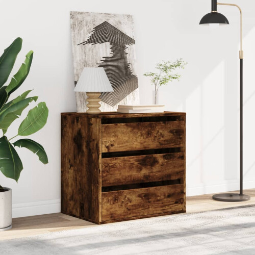 VidaXL vidaXL Kommode Räuchereiche 60x41x58 cm Holzwerkstoff 2