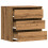 VidaXL vidaXL Kommode Artisan-Eiche 60x41x58 cm Holzwerkstoff 5