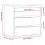 VidaXL vidaXL Kommode Sonoma-Eiche 60x41x58 cm Holzwerkstoff 4