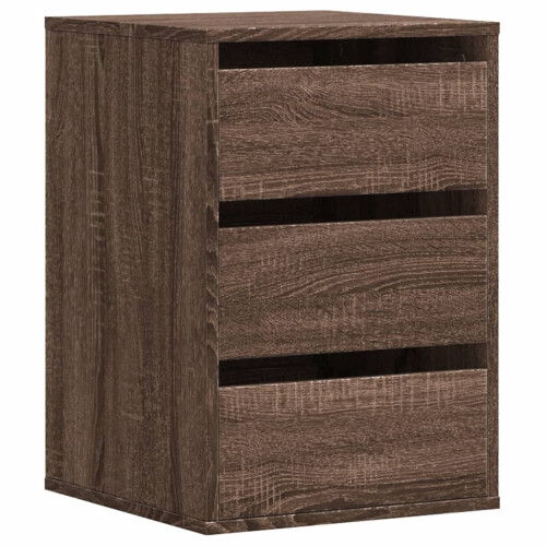 VidaXL vidaXL Kommode Braun Eichen-Optik 40x41x58 cm Holzwerkstoff 1