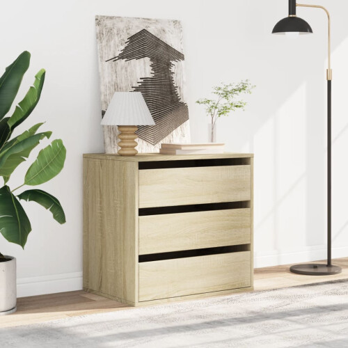 VidaXL vidaXL Kommode Sonoma-Eiche 60x41x58 cm Holzwerkstoff 2