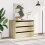 VidaXL vidaXL Kommode Sonoma-Eiche 80x41x58 cm Holzwerkstoff 3