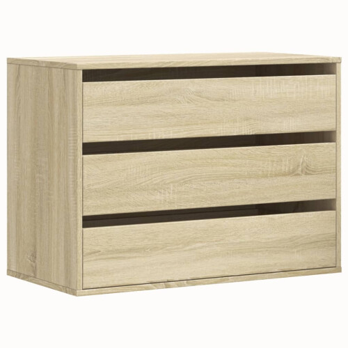 VidaXL vidaXL Kommode Sonoma-Eiche 80x41x58 cm Holzwerkstoff