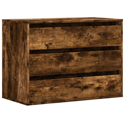VidaXL vidaXL Kommode Räuchereiche 80x41x58 cm Holzwerkstoff