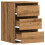 VidaXL vidaXL Kommode Artisan-Eiche 40x41x58 cm Holzwerkstoff 5