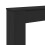 VidaXL (black) vidaXL Fireplace Surround Fire Surround Fire Place Engineered Wood 7