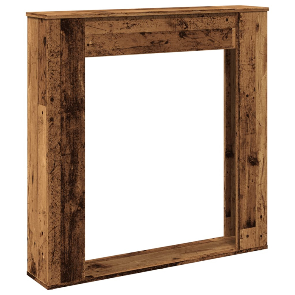Vidaxl (Old Wood) Fireplace Surround Fire Surround Fire Place Engineered Wood