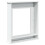 VidaXL (white) vidaXL Fireplace Surround Fire Surround Frame Engineered Wood 6