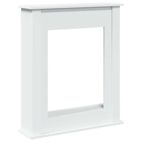 VidaXL (white) vidaXL Fireplace Surround Fire Surround Frame Engineered Wood 1