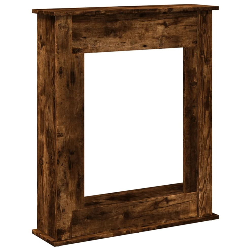 Vidaxl (Smoked Oak) Fireplace Surround Fire Surround Frame Engineered Wood
