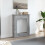 VidaXL (concrete grey) vidaXL Fireplace Surround Fire Surround Frame Engineered Wood 3