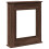 VidaXL (brown oak) vidaXL Fireplace Surround Fire Surround Frame Engineered Wood 1