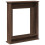 VidaXL (brown oak) vidaXL Fireplace Surround Fire Surround Frame Engineered Wood 6