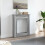 VidaXL (grey sonoma) vidaXL Fireplace Surround Fire Surround Frame Engineered Wood 3