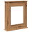 VidaXL (artisan oak) vidaXL Fireplace Surround Fire Surround Frame Engineered Wood 1